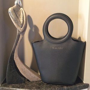 Trina Turk Black Bucket Bag Purse NWOT
